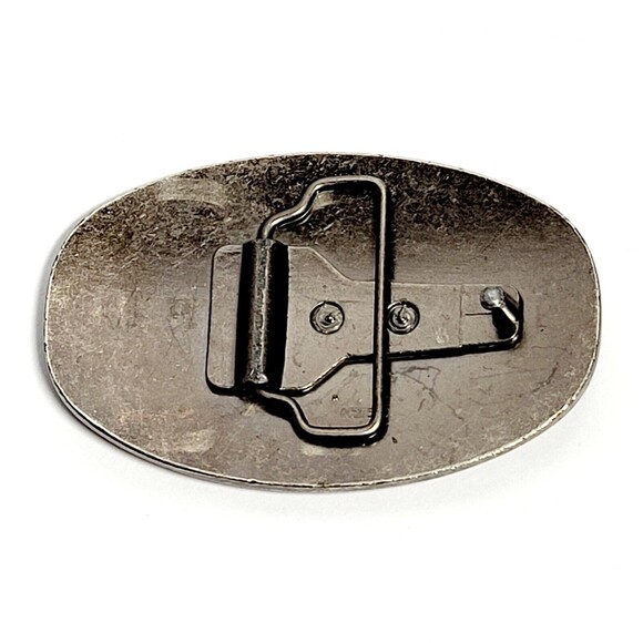 Manchester LTD Belt Buckle 4" Wide Name Spell Out & Lions Crest Scroll Work VGC! - Picture 5 of 10